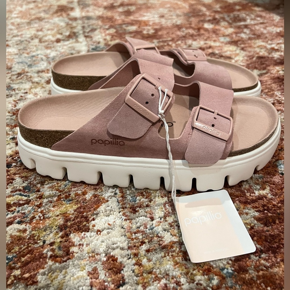 Birkenstock Arizona Platform Chunky Papillio